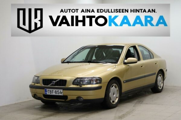 Volvo S60 D5 aut. Momentum # WAU, ONPA HALPA VOLVO # Kaksi omisteinen Suomi-auto # Vetokoukku, Lohkolämmitin + Sisäpistoke #