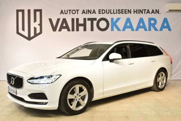 Volvo V90 D3 Business Aut. # VOC, Pysäköinti Ilmastointi, Adapt.Vakkari, Pilot Assist, Koukku, Kamera, Koukku#