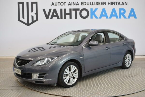Mazda 6 Sedan 2.0 Elegance Activematic # Suomi-Auto Bensa-Automaattina! Vakkari, Lohko- Ja Sisätilanlämmitin, 2x Renkaat #