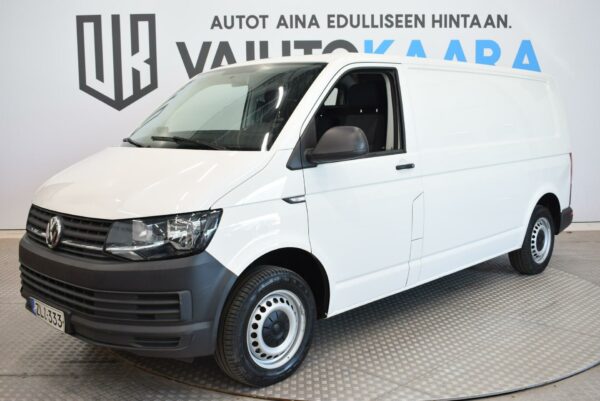 Volkswagen Transporter Pitkä 2,0 TDI 75 kW # Sis Alv 24 % # Suomi-auto, Webasto, 2 x renkaat, Vakkari, Bluetooth, Jakopää tehty 10/2022 #