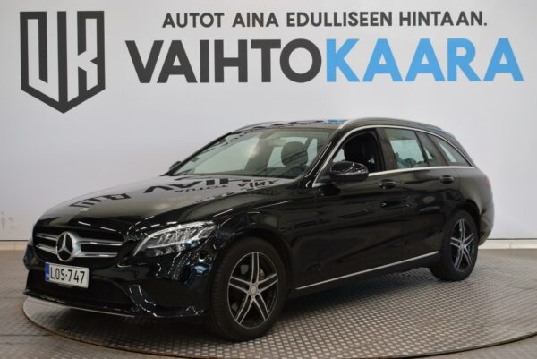 Mercedes-Benz C 200 d T A Business Facelift # Black Month -kampanja! # Kamera, Hipaisukytkimet, Nahat, Bluetooth, Sähköluukku #