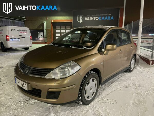 Nissan Tiida 1,6 Acenta, Smart Pack 5MT # Vakkari, Keylessgo, Suomiauto#