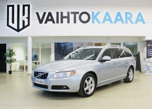 Volvo V70 D3 Summum Business aut # Webasto, Vetokoukku, Sähkökontti, Parkkitutka, Muistipenkki, Xenonit, Nahat, 2 x alut #