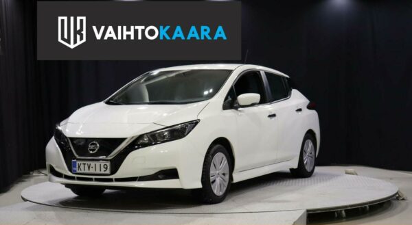 Nissan Leaf Visia MY19,5 40 kWh 6,6 kW charger FI # Suomi-auto ensimmäiseltä omistajalta #