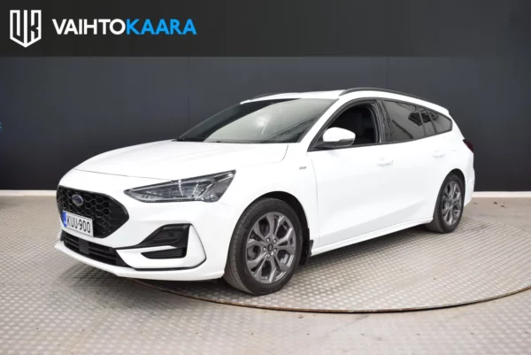 Ford Focus 1.0 EcoBoost Hybrid Powershift 155hv (kevythybridi) A7 ST-Line Wagon # Kamera, Navi, Digimittaristo, Ledit, Lohko #