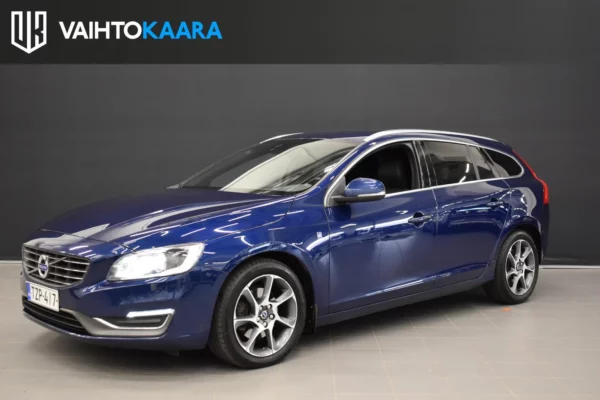 Volvo V60 D4 Ocean Race Business aut # Vetokoukku, Navigointi, High Tech- ja Family paketit, Xenonit #