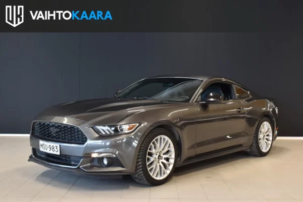 Ford Mustang 2,3 EcoBoost 314hv M6 Fastback # Navi, Bluetooth, Tutkat, Peruutuskamera, Recaro nahat, Kessy,  SUPER HIENO!! #