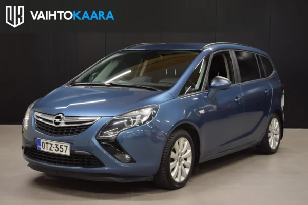 Opel Zafira Tourer Enjoy 1,4 Turbo 103kW AT6 # 7- paikkainen Suomi-auto! # Vakkari, Lohkolämmitin, Navi, P-kamera, Kahdet renkaat #
