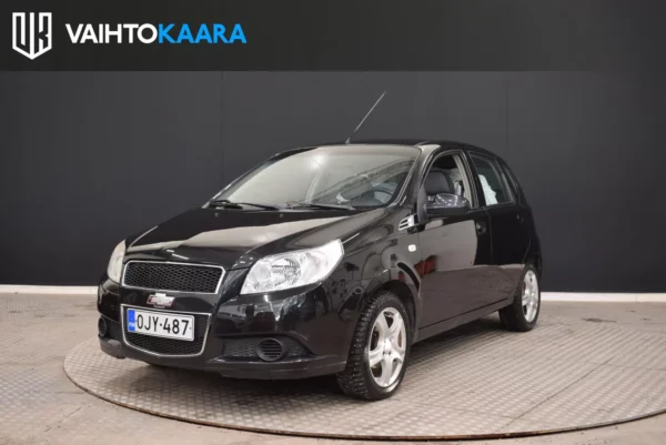 Chevrolet Aveo 5-ov LS 1,4 M/T AC # Vähän ajettu Suomi-Auto, katsastettu 2/26, Ilmastointi, 2x renkaat #
