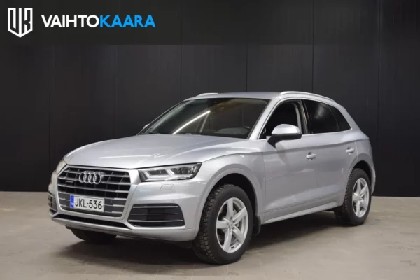 Audi Q5 Business Sport 2,0 TDI 120 kW Quattro S tronic # Suomi-auto,  Webasto, Vetokoukku, Vakkari, Sähkökontti, Tutkat #