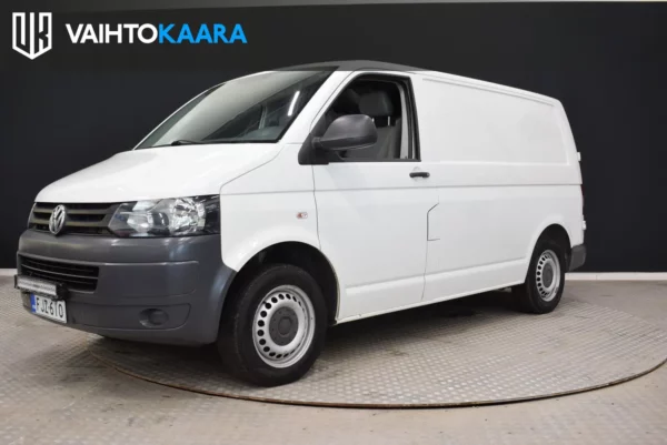 Volkswagen Transporter umpipakettiauto 2,0 TDI 62 kW # Suomi-Auto, Webasto, Koukku, 2x renkaat, Ilmastointi, Pariovet, Vanerointi #