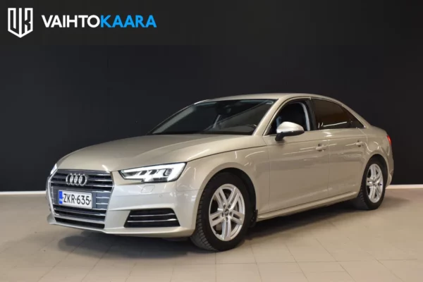 Audi A4 Sedan First Edition Business Sport 2,0 TDI 140 kW quattro S tronic # Taittuva koukku, Webasto, Matrix Ledit, Yms. #