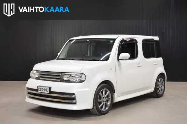 Nissan Cube 1.5 aut Rider edition # Hieno ja harvinainen # Autom.ilmastointi, Keyless go, Bluetooth, Xenon-valot #