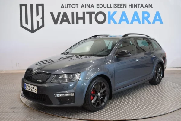 Skoda Octavia Combi 2,0 TDI 184 RS # Suomi-auto, Webasto,  Sähkökontti, Xenonit, Adapt.vakkari, RS-Challenge-paketti #