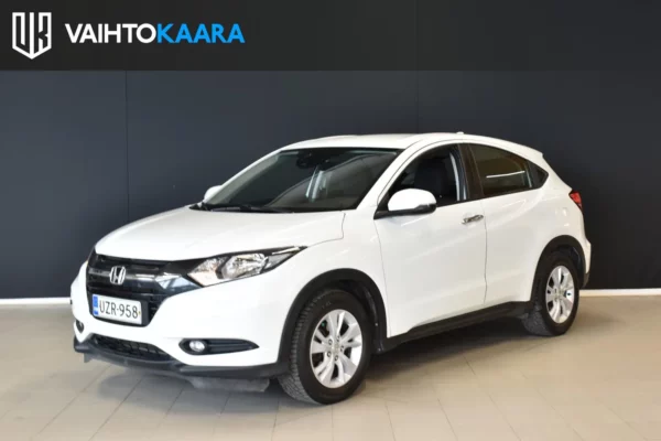 Honda HR-V 1,5 Elegance # 2x renkaat aluilla, lohkolämmitin+sisäpistoke, Kaistavahti, Vakkari, YM! #