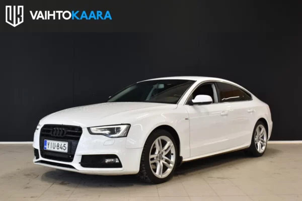 Audi A5 Sportback Business Sport 2,0 TDI clean diesel 110 kW multitronic-autom. # Xenon, Vakkari, Nahka alcantara istuimet #