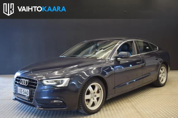 Audi A5 Sportback 3,0 V6 TDI 180 kW quattro S tronic S Line # Webasto, Adapt. vakkari, Navigointi, Bi -Xenon #