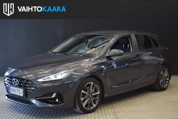 Hyundai i30 1,5 T-GDI 159 hv 48V hybrid 7-DCT-aut Style # Suomi-auto, Merkkihuollettu, Peruutuskamera, Keyless, Navi, Ledit #