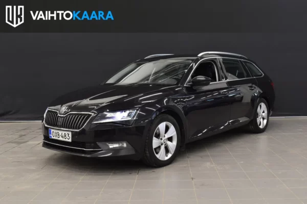 Skoda Superb Combi 1,6 TDI Ambition DSG Autom. # Lohkol. ja sisäpuhallin, Vakkari, Xenonit, Tutkat eteen ja taakse, Bluetooth, #