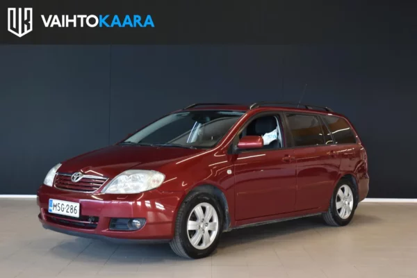 Toyota Corolla 1,6 VVT-i Linea Sol 5ov Wagon # Vetokoukku, Lohkolämmitin ja sisäpistoke, Aut.ilmastointi, Radio/CD, 2 x Renkaat #