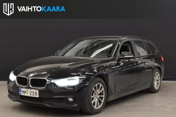 BMW 318 F31 Touring 318d A Business # 2 om. Suomi-auto # Sähköluukku, Led valot, Tutkat, Sporttipenkit, Vakkari #