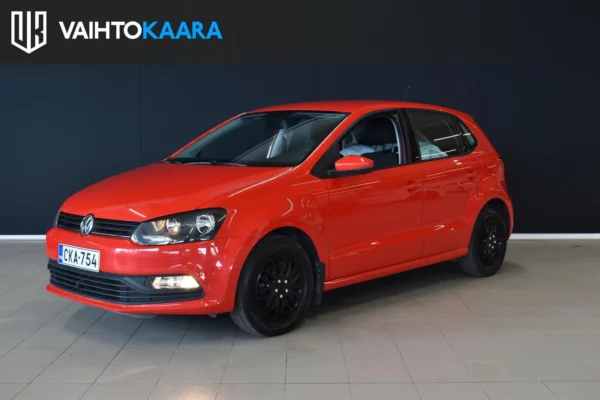 Volkswagen Polo Trendline 1,0 55 kW (75 hv) # Ilmastointi, Lohko + sisäpistoke, 2x renkaat, Pysäköintitutka, Cd-soitin/Radio yms #