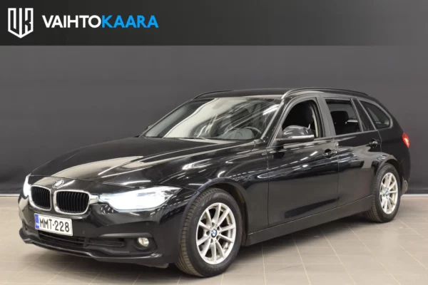BMW 318 F31 Touring 318d A Business # 2 om. Suomi-auto # Sähköluukku, Led valot, Tutkat, Sporttipenkit, Vakkari, Webasto #