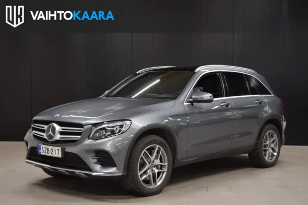 Mercedes-Benz GLC 350 e 4Matic A AMG # Merkkihuollettu, Distronic + / Kaistavahti, Blis, Keyless, 360-kamera, Navi, Panorama, Ambiente #
