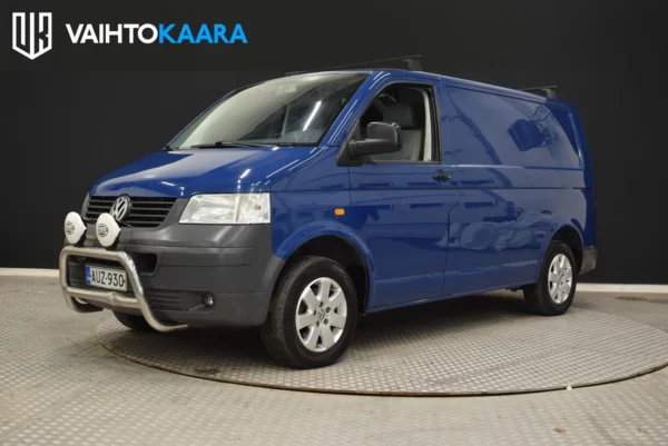 Volkswagen Transporter 1,9 TDI 77kW Lyhyt # Nättiäkin nätimpi Portteri # Ilmastointi, Webasto, Vetokoukku, Uusi jakopää, Juuri katsastettu #