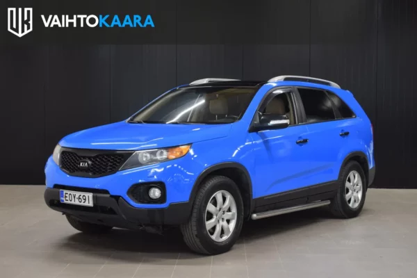 Kia Sorento 2,2 CRDi AWD EX A/T 5P # Suomi-auto, Panoraama, Nahkaverhoilu, Vakkari, Lohko +sisäp., Koukku, 2x renkaat ja vanteet #
