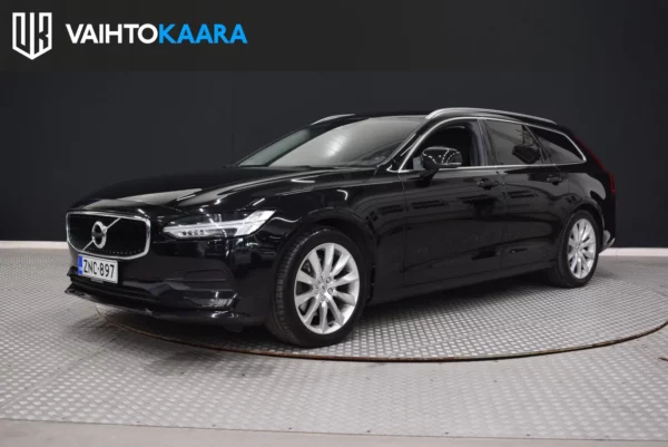 Volvo V90 T5 Bi-Fuel Momentum Aut. # Led-valot, VOC, Mukautuva vakkari, Kaistavahti, 55 litran bensatankki #