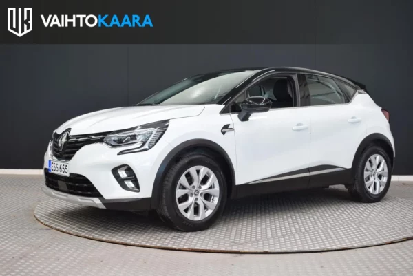 Renault Captur TCe 140 EDC7-aut Intens # Suomi-Auto # ACC, Tutkat,  Peruutuskamera,  Navigointi, Kaistavahti, 2xrenkaat, Vetokoukku #