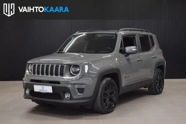 Jeep Renegade PHEV 4xe 190hv Limited # Adapt. vakkari, Peruutuskamera, Keyless, BLIS, Lämmitettävä ratti, 2 x renkaat aluilla #