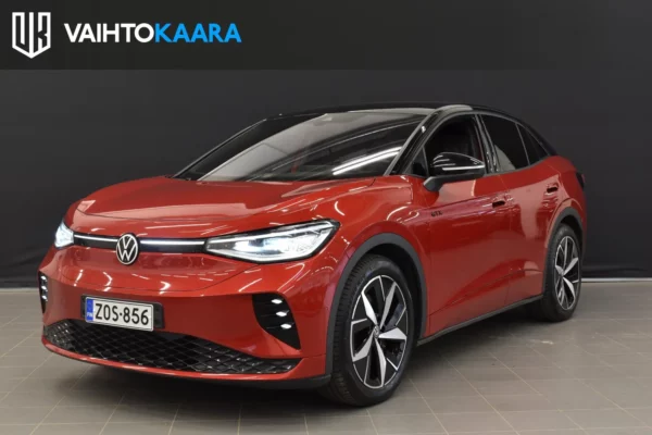 Volkswagen ID.5 GTX 4Motion Business 82 kWh # Suomi-auto, Lämpöpumppu, Vetokoukku, 360 kamerat, Matrix ledit, HUD, Navi, 2 x renkaat #