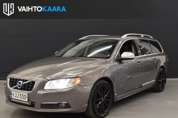 Volvo V70 D3 Summum aut # Muistipenkki, Audio-liitäntä, Tutkat, Nahat #