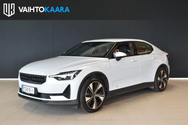 Polestar 2 Long Range 78kWh Single Motor # Vetokoukku, Sähkötakaluukku, Muistipenkki, Navi, Peruutuskamera, Kessy, 2 x renkaat #