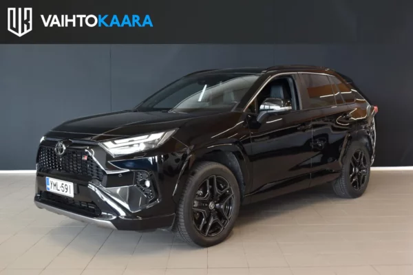 Toyota RAV4 2,5 Hybrid AWD-i GR Sport Edition # Mielettömän hieno Toyotan rallitallin hellän kosketuksen saanut suosikkimaasturi #