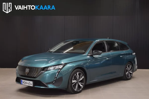 Peugeot 308 SW Active Pack Hybrid 180 EAT8-automaatti # Suomi-auto, Vakkari, Peruutustutka, Apple CarPlay, 2x renkaat ja vanteet #