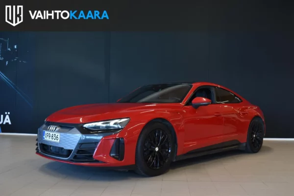 Audi e-tron GT 60 quattro # ACC, Muistipenkki, Kamera, Sähkökontti, Nahat, Ratinlämmitys, Tutkat yms # Hieno yksilö #