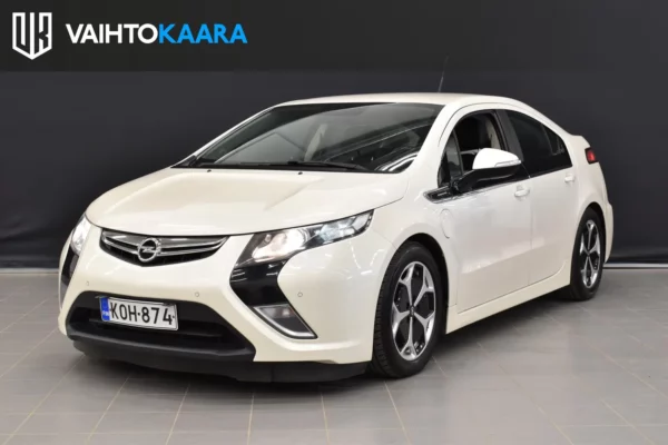 Opel Ampera 5-ov Cosmo 1,4 E-REV 111kW Aut # Poikkeuksellisen siisti vähän ajettu ja tyylikäs Ampera # Boset, Navigointi, Kamera #