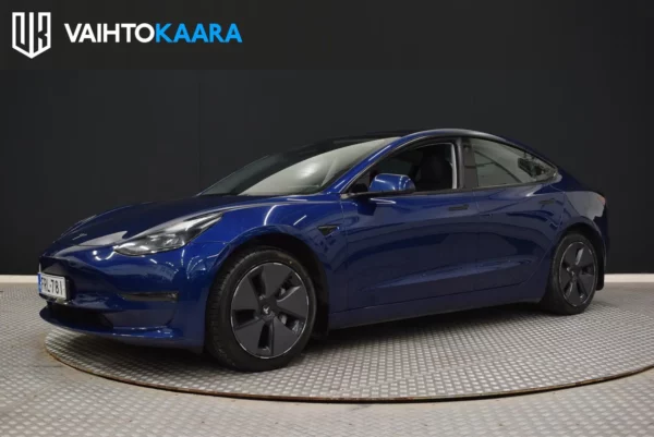 Tesla Model 3 Long Range 75 RWD Aut # Huimalla 600 kilometrin WLTP rangella varustettu harvinainen Suomi-auto, Akun kunto 96% #