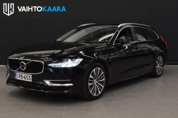 Volvo V90 V90 T8 AWD Momentum aut #Led valot, tutkat, adaptiivinen vakkari, penkinlämmittimet sähkökoukku #