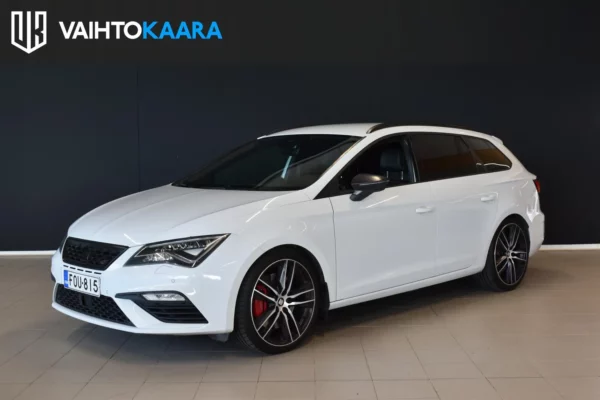 Seat Leon ST 2,0 TSI 300 4DRIVE Cupra DSG Aut # Led, Navi, Kaistavahti, Kessy, Adapt.vakkari, Digimittaristo, Rattivaihteet, yms #