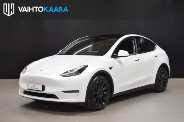Tesla Model Y Long Range Dual Motor Awd # Vetokoukku, Takapenkin lämmitys, Adapt.vakkari, Peruutuskamera, Sähkötakaluukku #