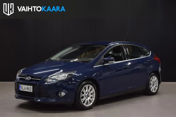 Ford Focus 1,6 EcoBoost 150 hv Start/Stop Titanium # Suomi-auto! # Vakkari, Lasinlämmitin, P.tutkat, 2x renkaat #