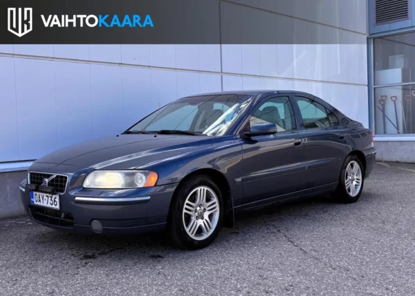 Volvo S60 2,4i 170hv Summum Business # Tää on klassikko ja ihan pakko ostaa # Muistipenkki, Vetokoukku, Spaceball vaihdekepakko