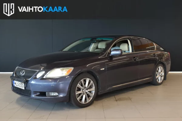 Lexus GS Nättikuntoinen ja huollettu GS300!! # Nahat, Vakionopeudensäädin, Xenon, Lohko, Tutkat, Kessy, Aut. Ilmastointi #
