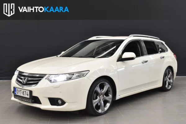 Honda Accord Tourer 2,0 Lifestyle AT Business # Vakionopeudensäädin, Parkkitutka, Lohkolämmitin + Sisähaara, 2x Renkaat #