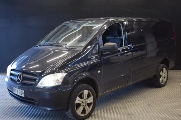 Mercedes-Benz Vito 116CDI 4x4-3,05/32K keskipitkä A2 A # Suomi-auto, Juuri katsastettu, Vakkari, Ilmastointi, Koukku, Huoltokirja #