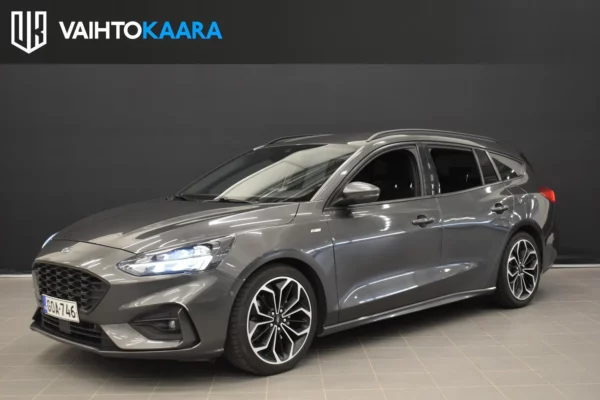 Ford Focus 1,0 EcoBoost 125hv A8 ST-Line Wagon # Hyvin varusteltu näyttävä ST-Line farkku Focus! #